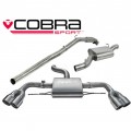 AU34c Cobra Sport Audi TTS (Mk2) Quattro 2008> Turbo Back Package (De-Cat / Resonated)